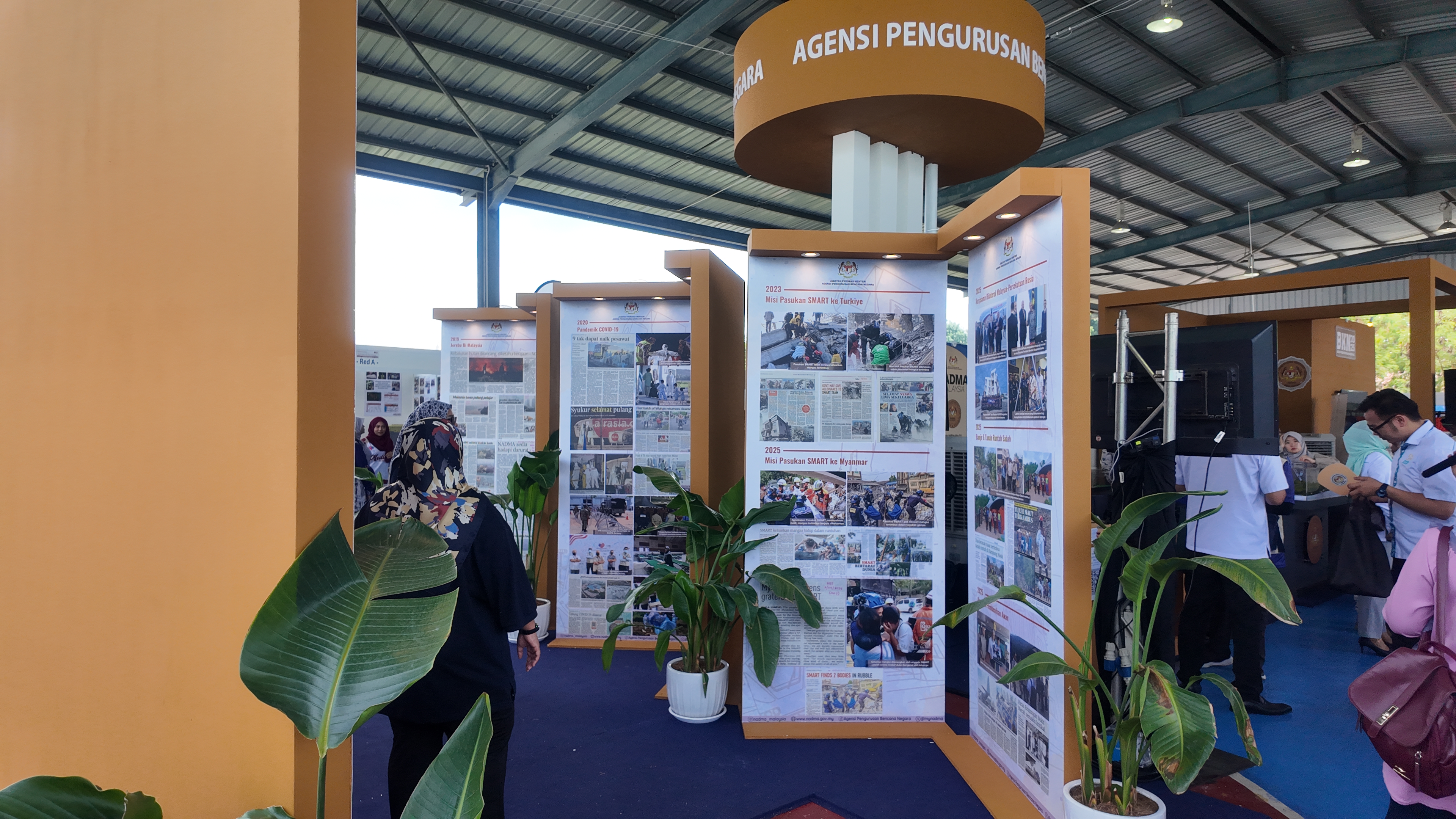 BKN 2025 booth setup
