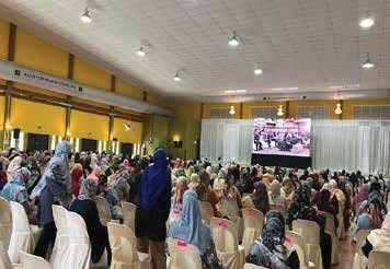 Majlis Penyerahan Bantuan Banjir Selangor screen setup