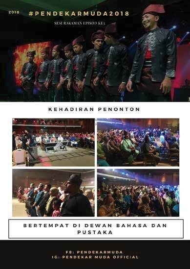 Pendekar Muda 2018 event collage
